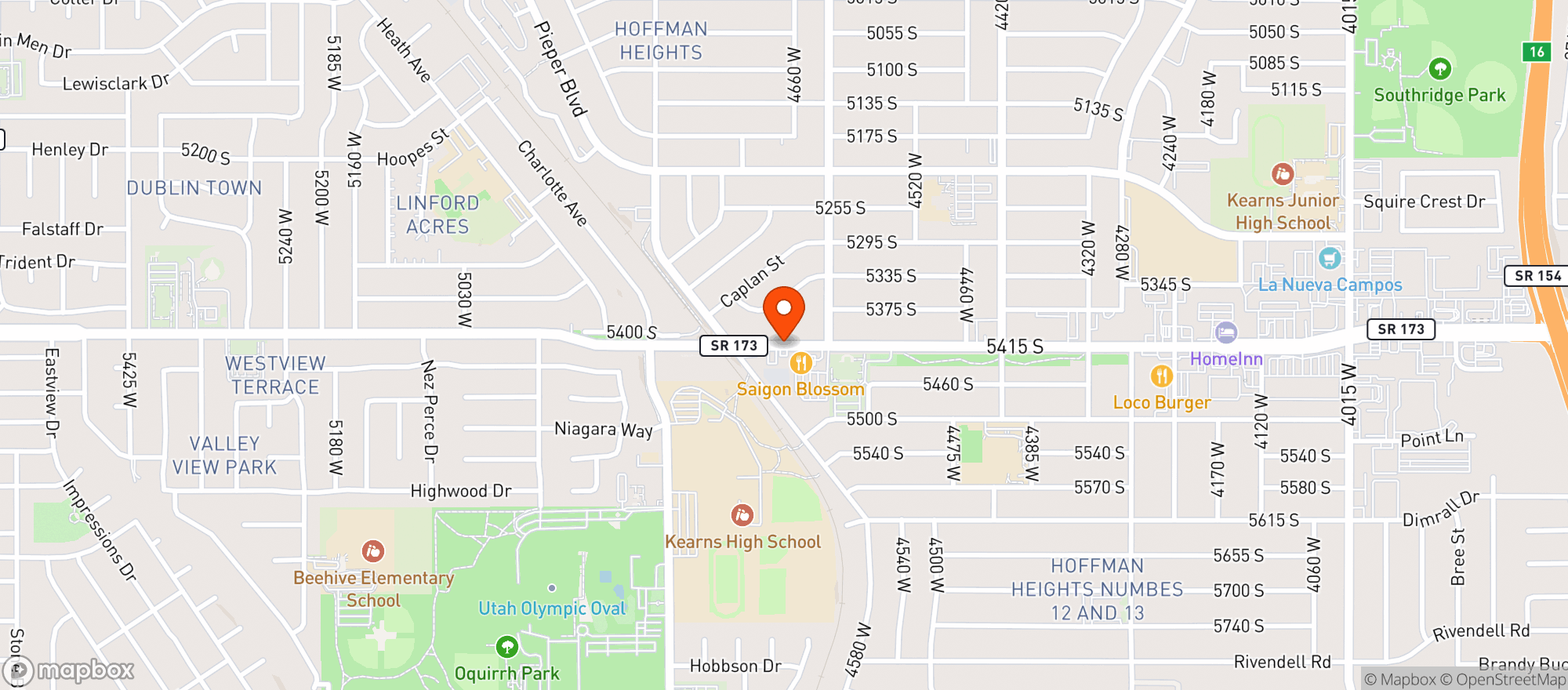 Map showing 7 Eleven