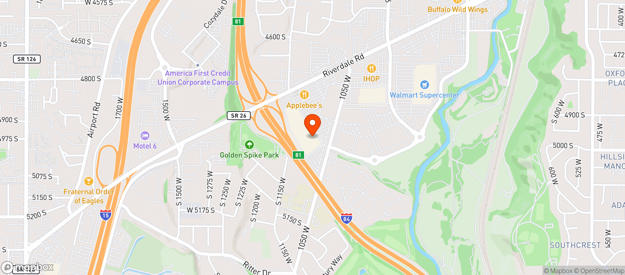 Map showing Supertarget #1753