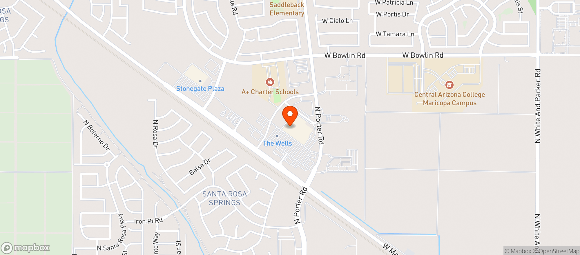 Map showing Walmart Supercenter #4430