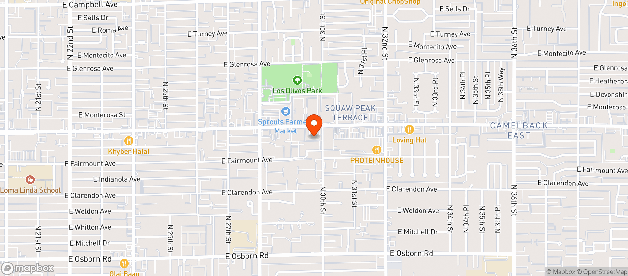 Map showing Quiktrip #425