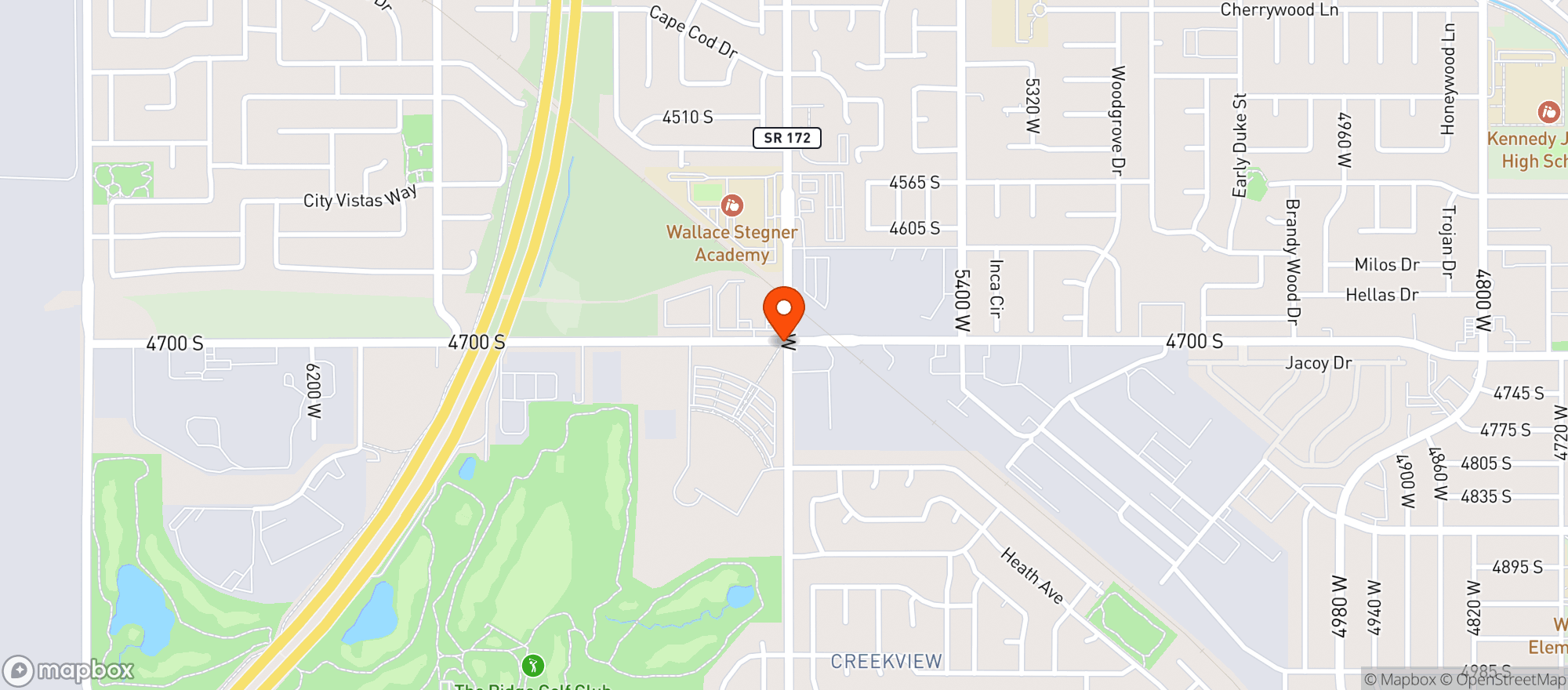 Map showing 7 Eleven