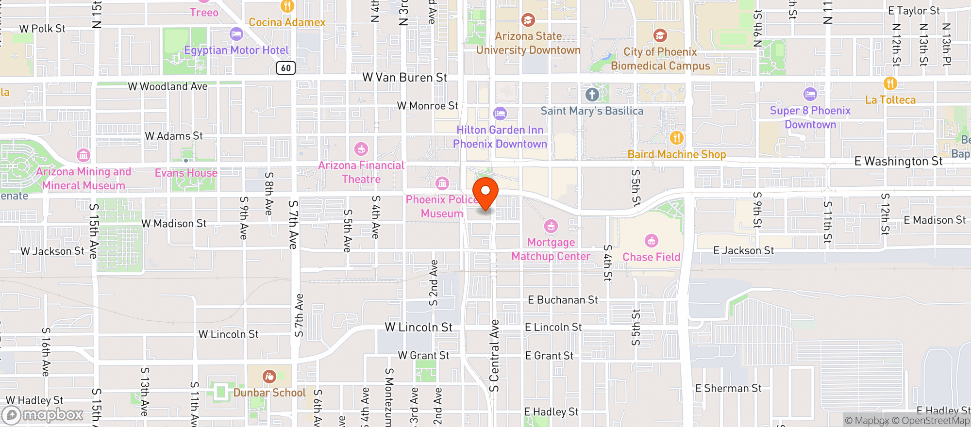 Map showing Little Rituals Bar