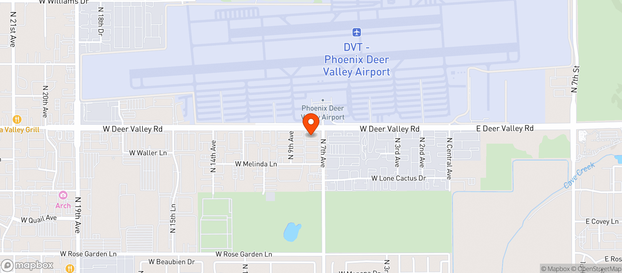 Map showing Simple Machine Brewing Company