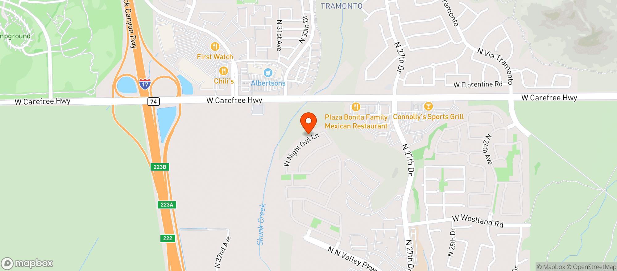 Map showing Everything Na Llc