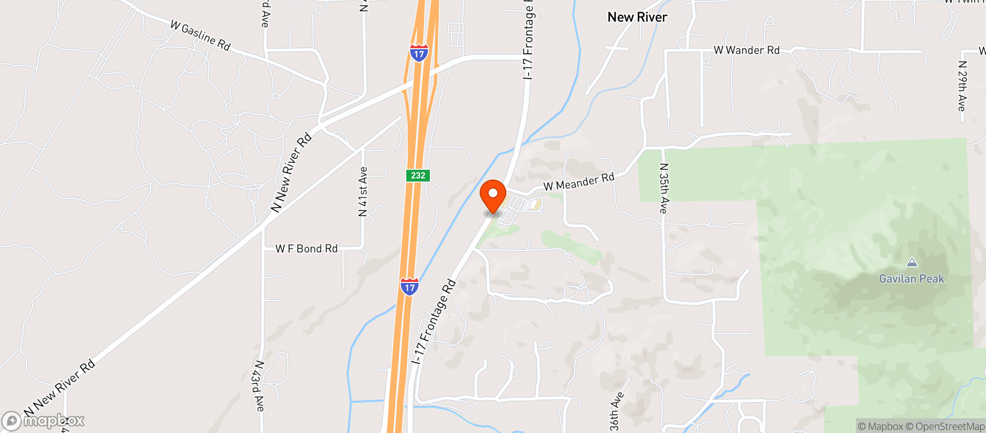 Map showing Jars Cannabis - New River