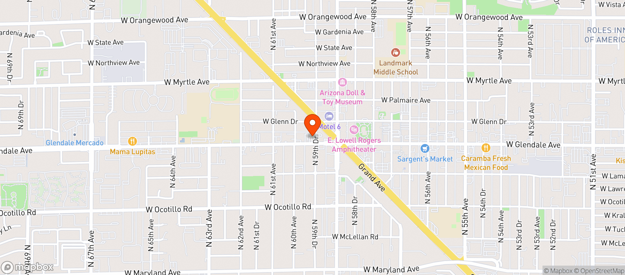 Map showing Ako Liquor