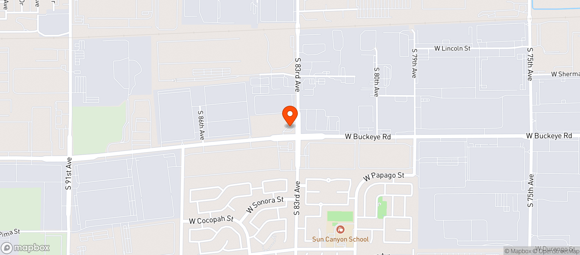 Map showing Quiktrip #422