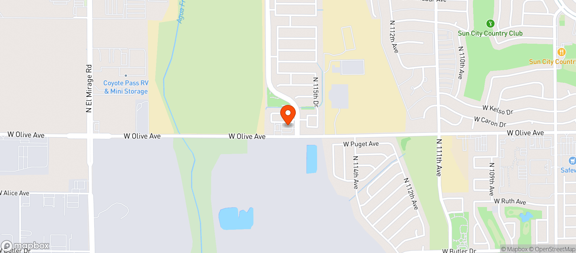 Map showing Quiktrip #453