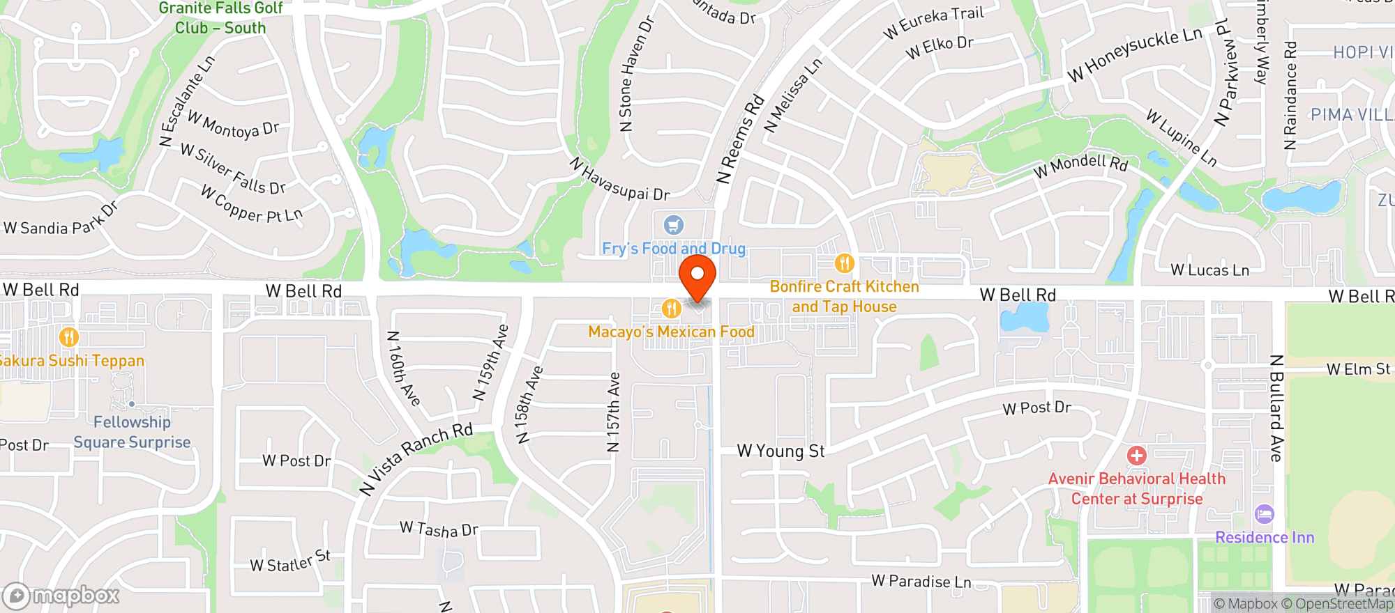 Map showing 4 Sons Food Store #604