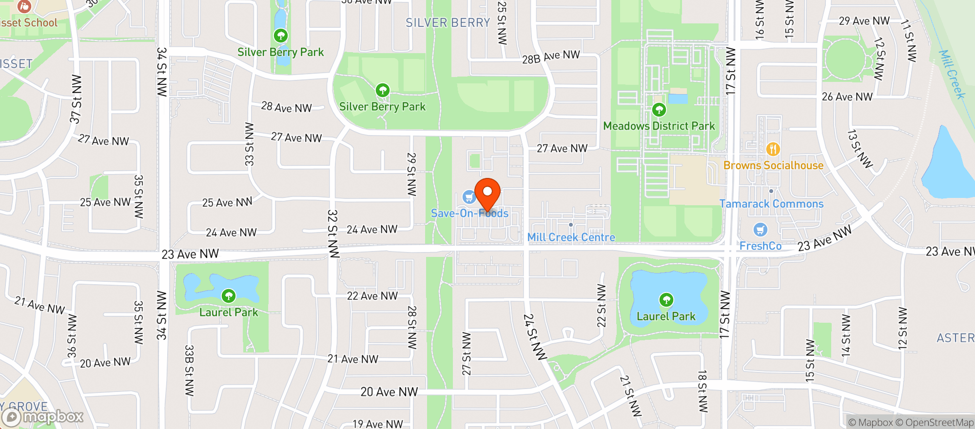 Map showing Save-on-foods