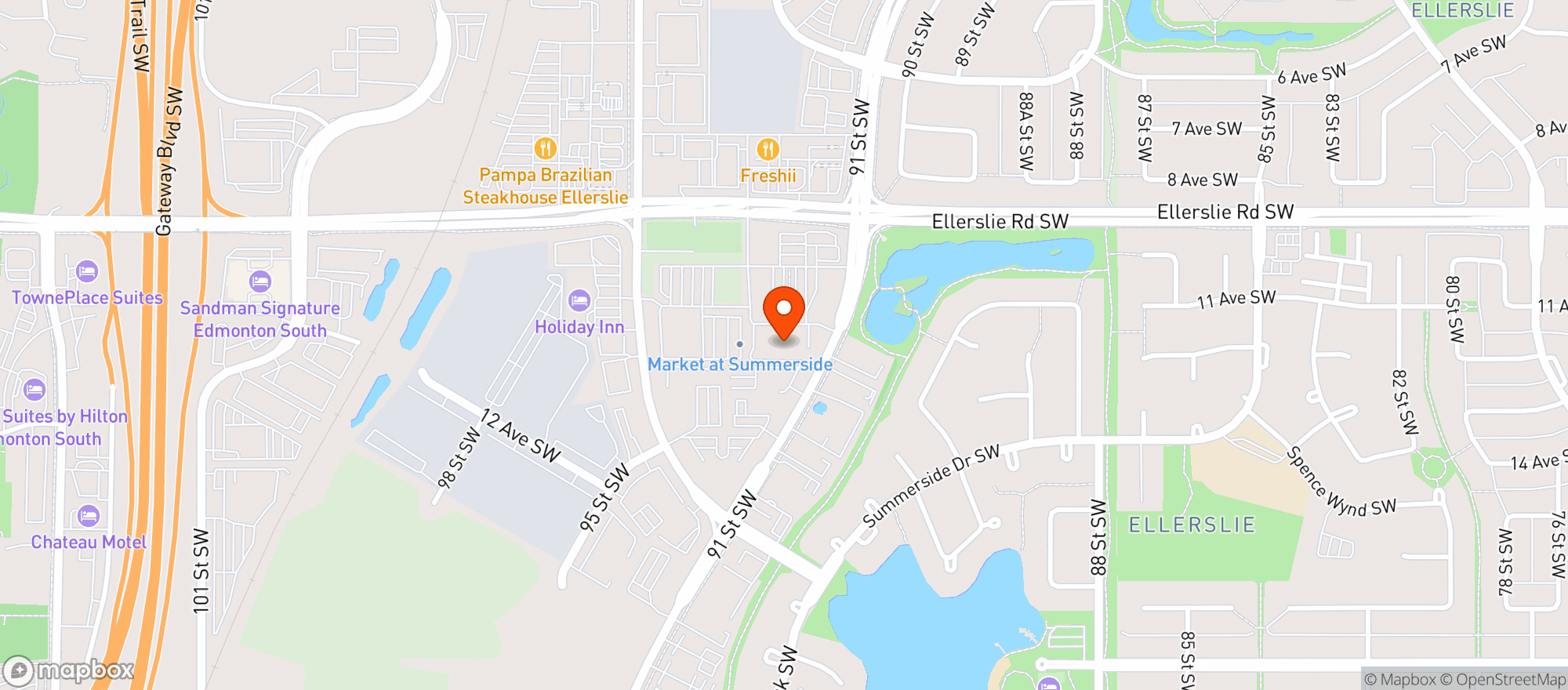 Map showing Save-On-Foods