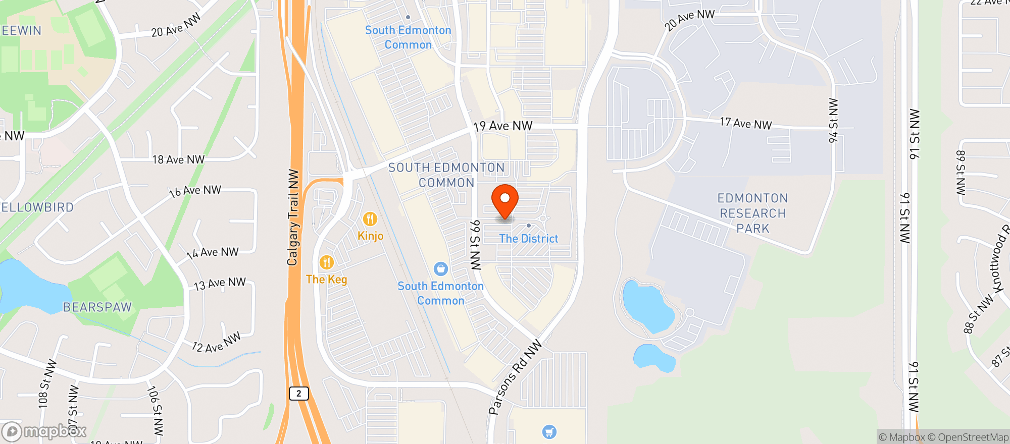 Map showing London Drugs