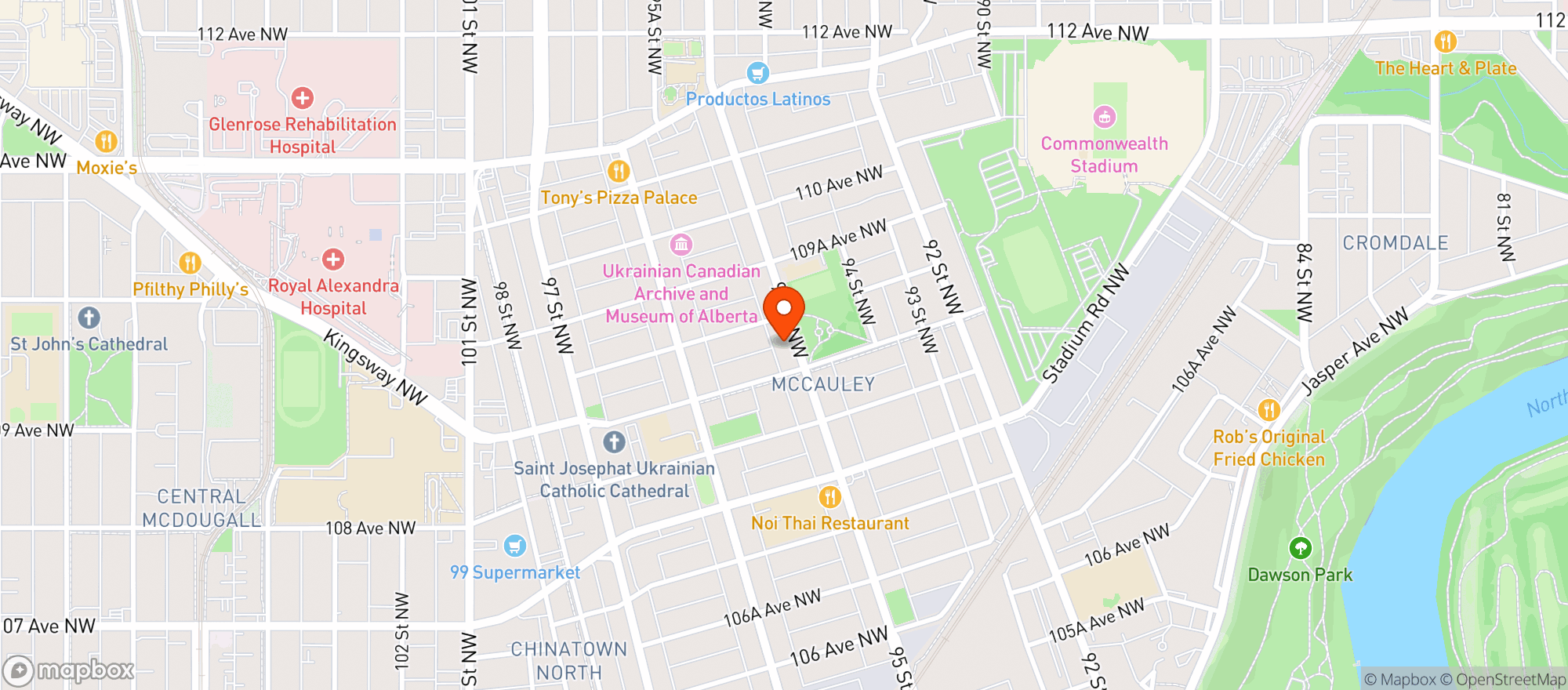 Map showing Italian Centre Shop Ltd - Little Italy