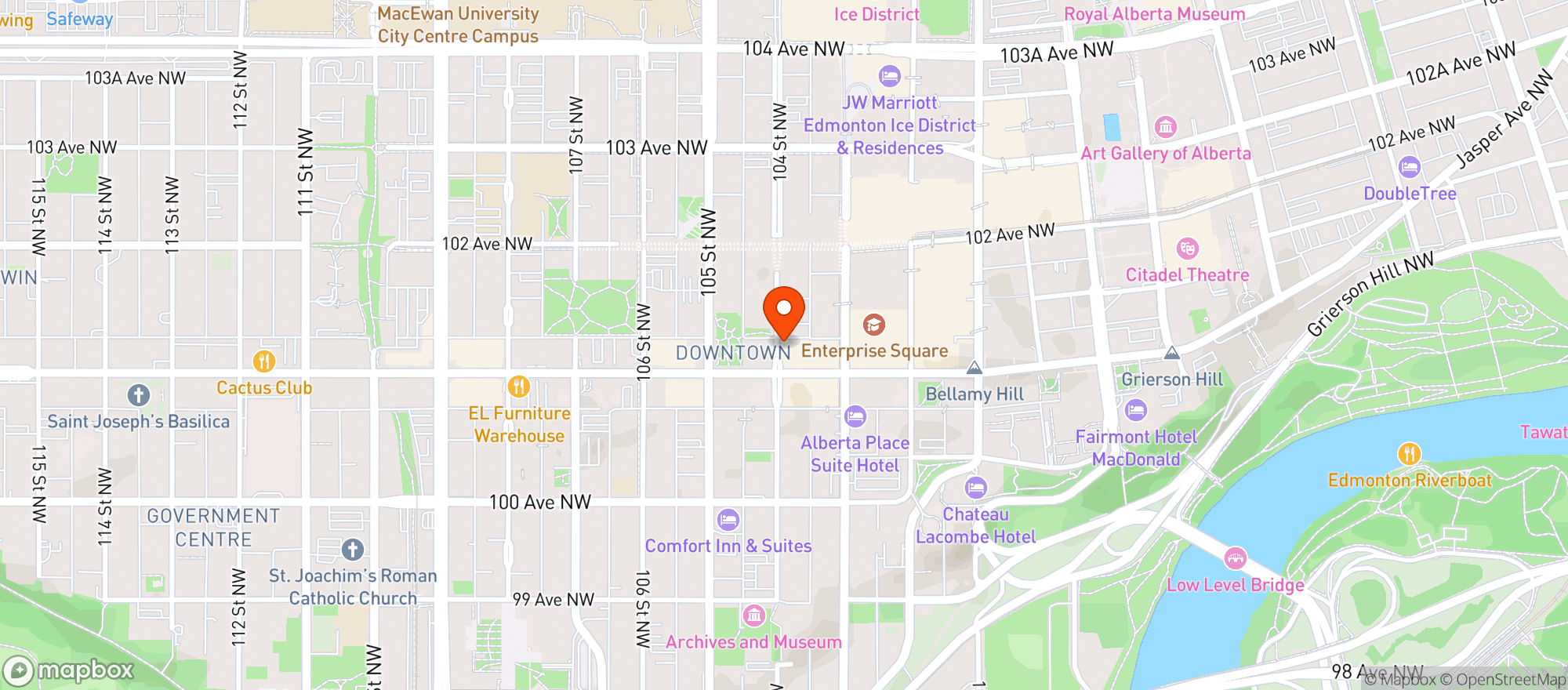 Map showing Devine Wines & Spirits