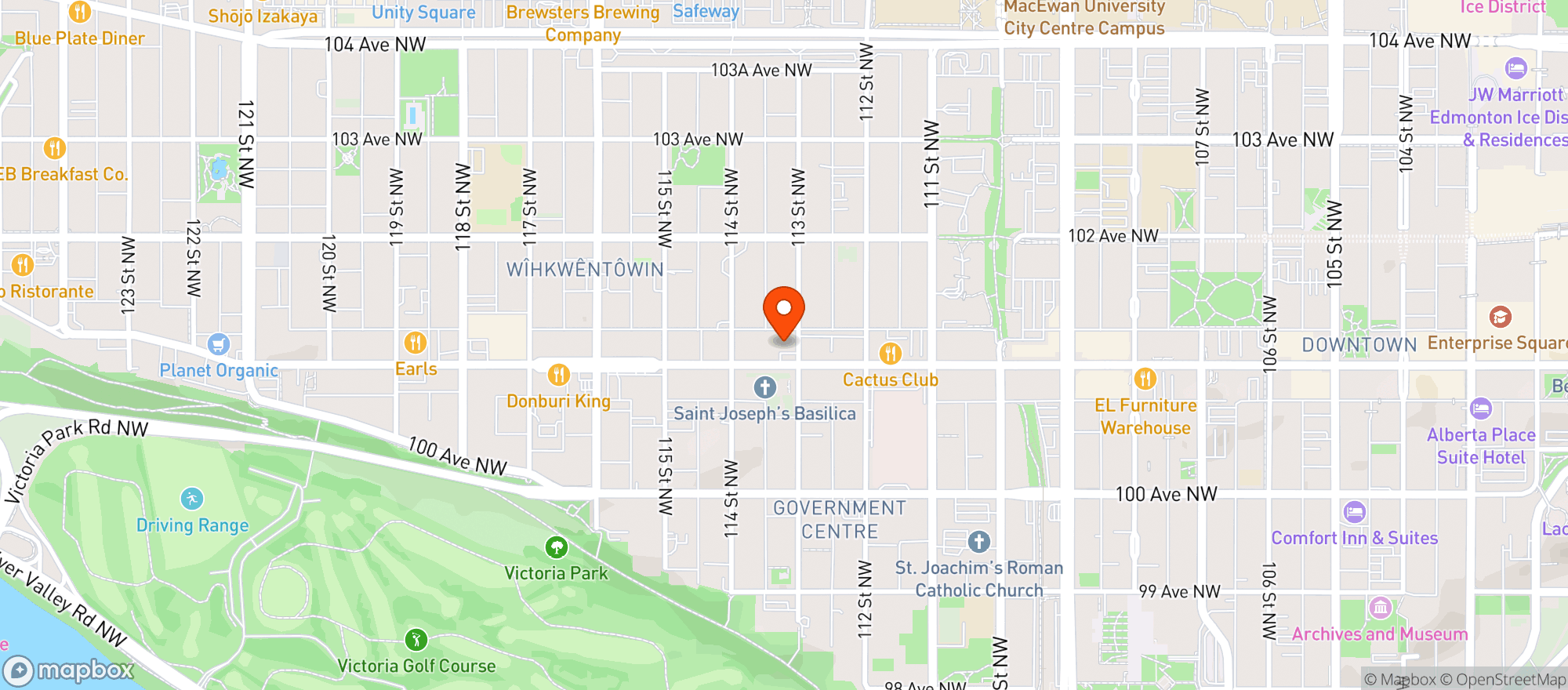 Map showing Liquor House