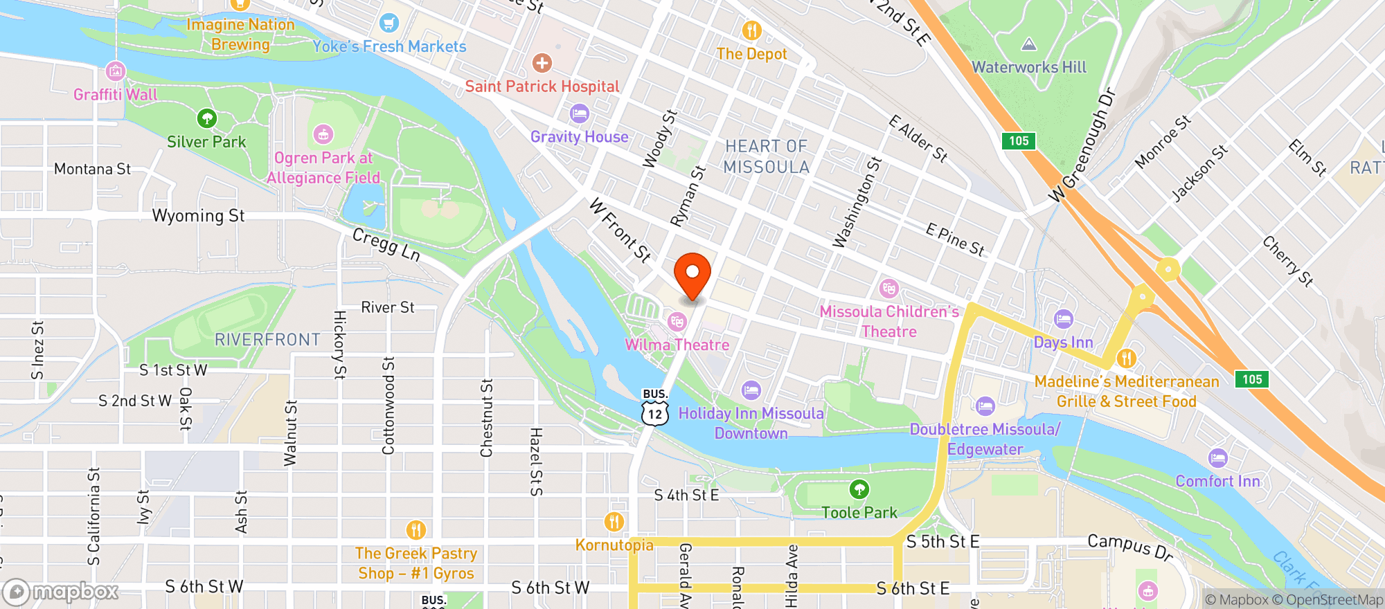 Map showing Bar Plata