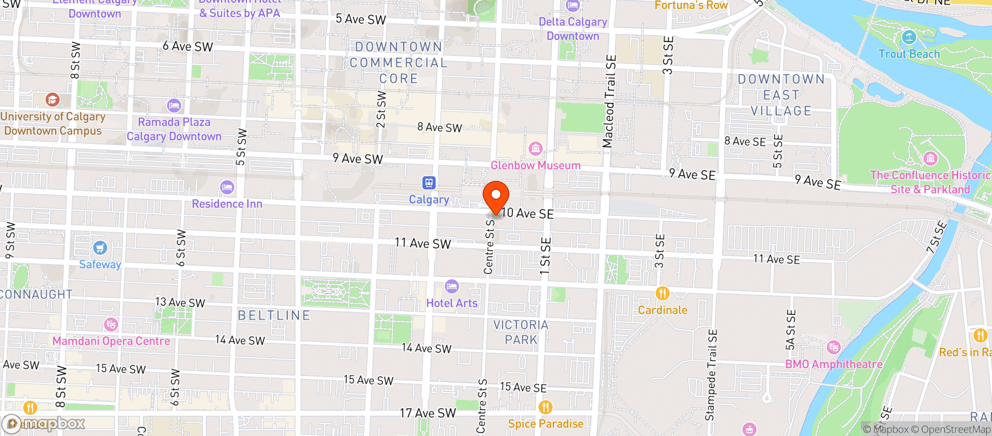 Map showing Upten Wines And Spirits
