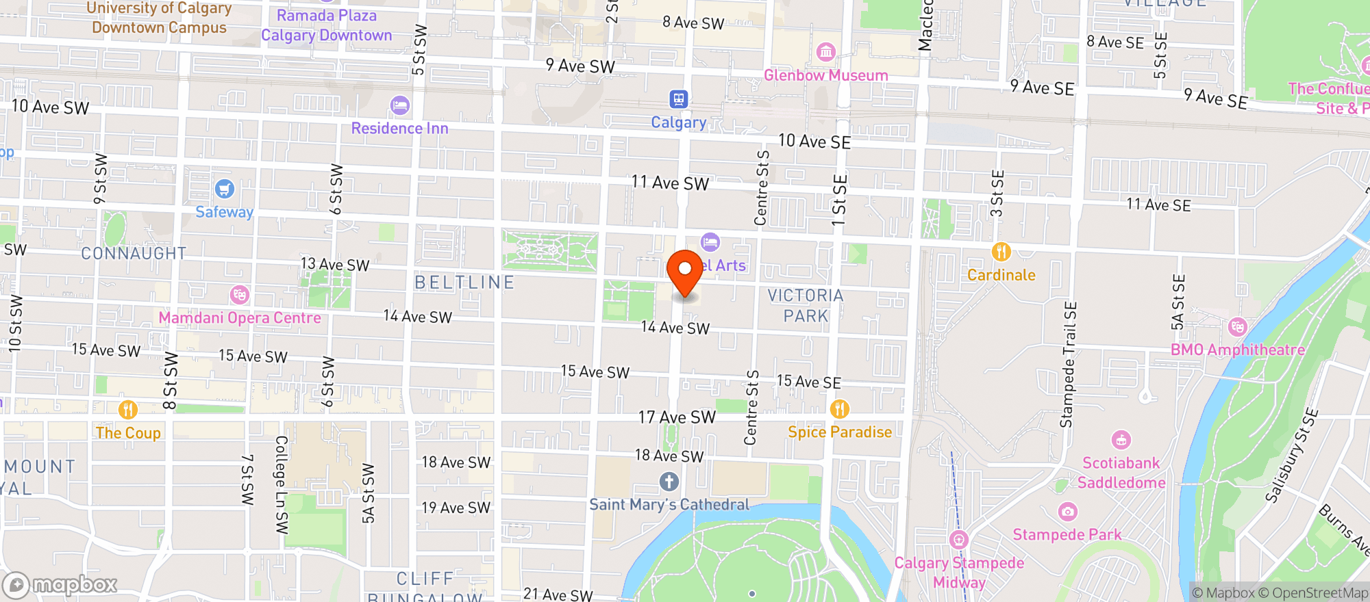 Map showing Vine Arts Wine And Spirits