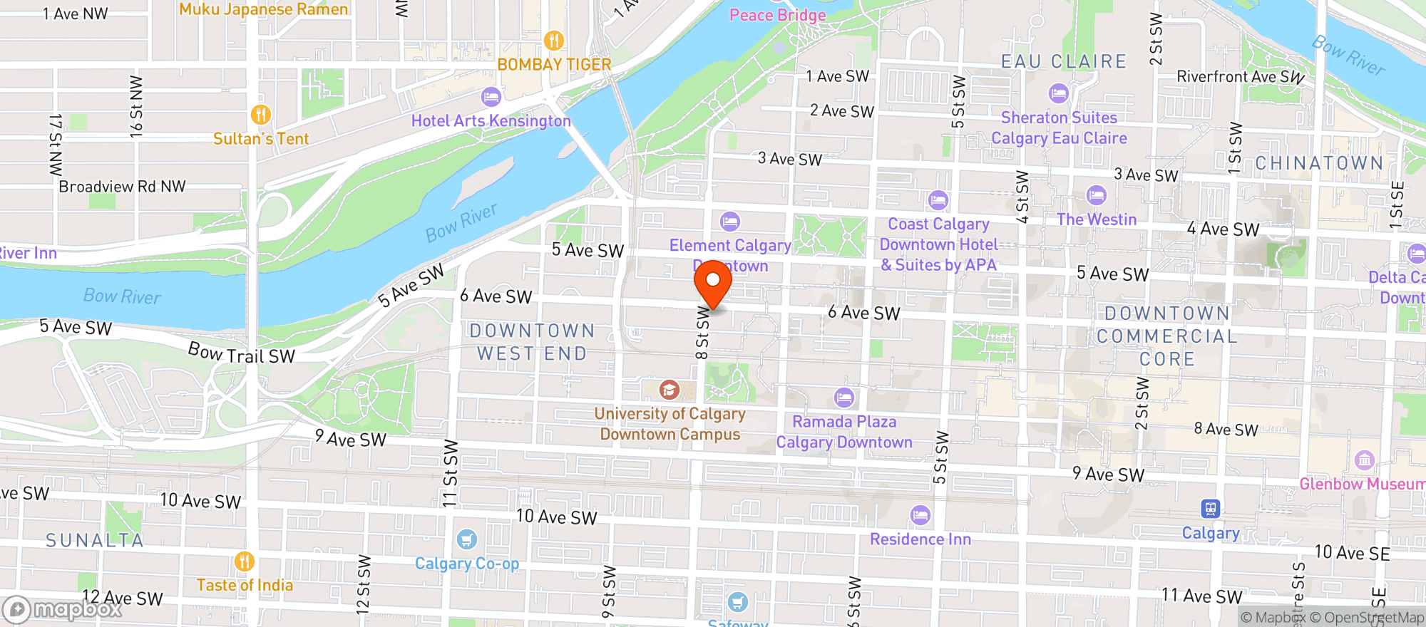 Map showing Solly's Spirits & Wines