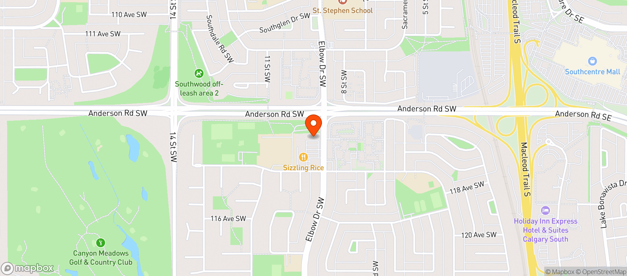 Map showing Beitel Bros Liquor
