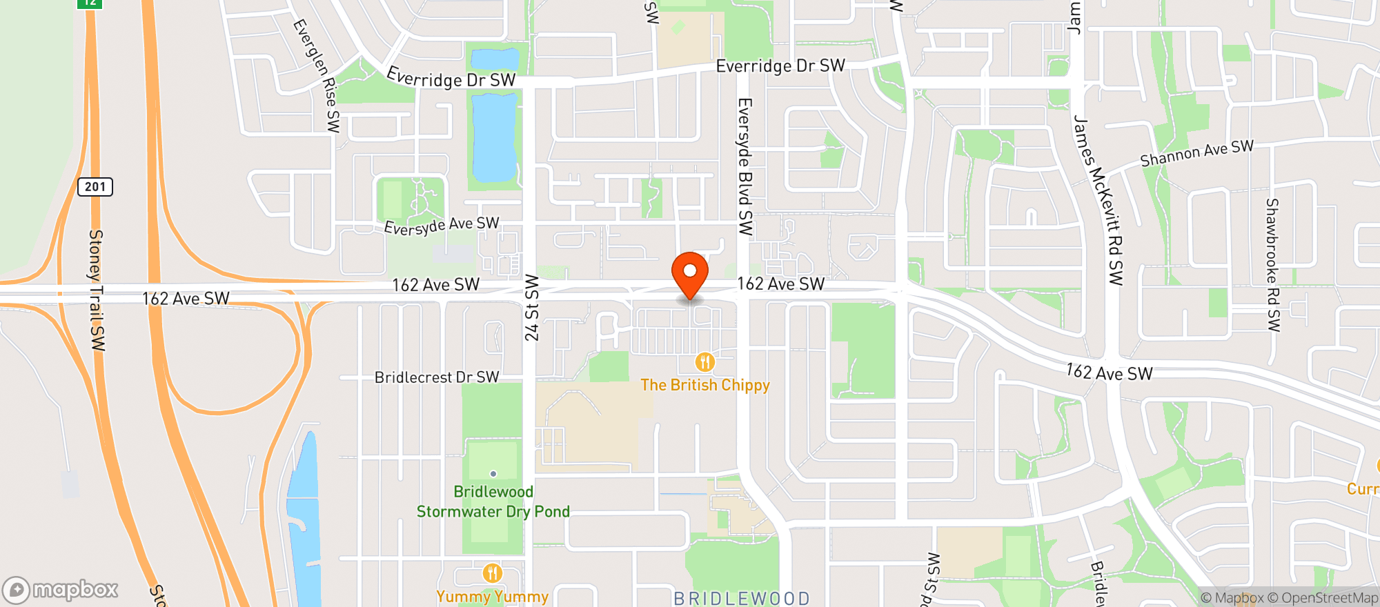 Map showing Sobeys 5073