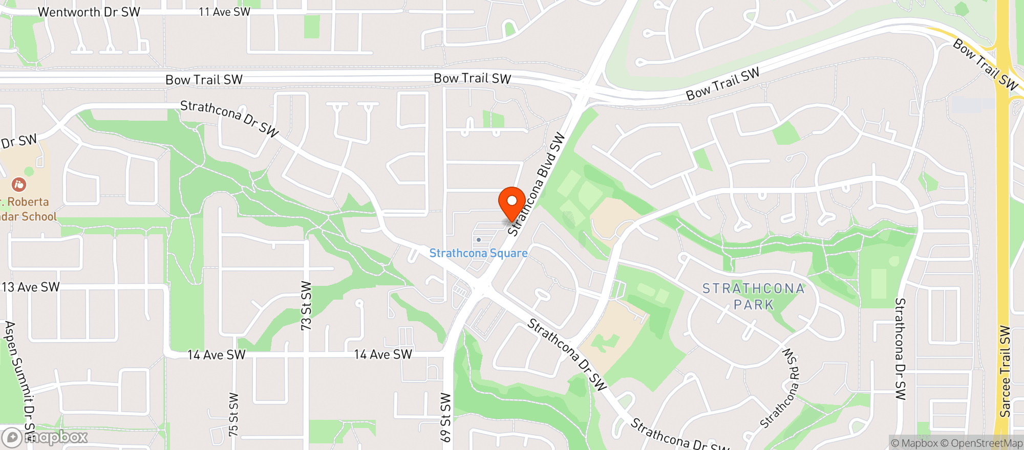 Map showing Sobeys 5462