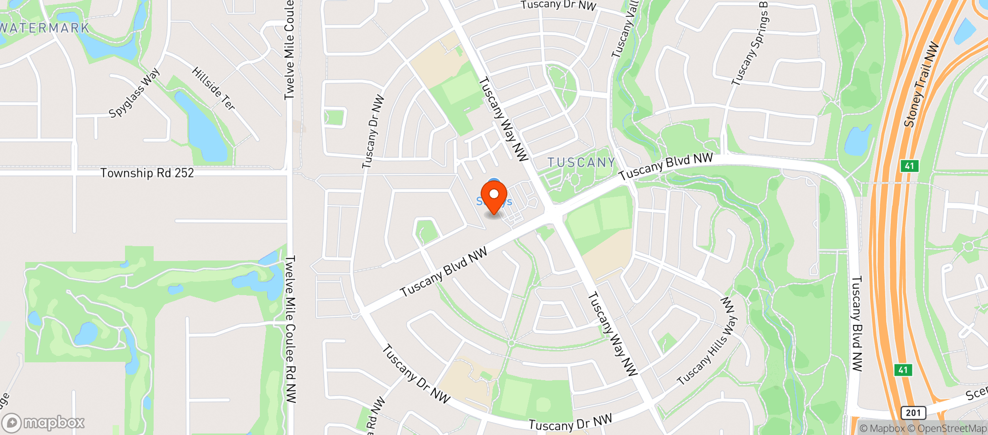 Map showing Sobeys 5085