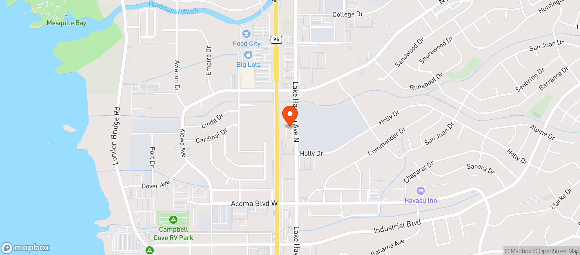 Map showing The Kind Connection IV LLC