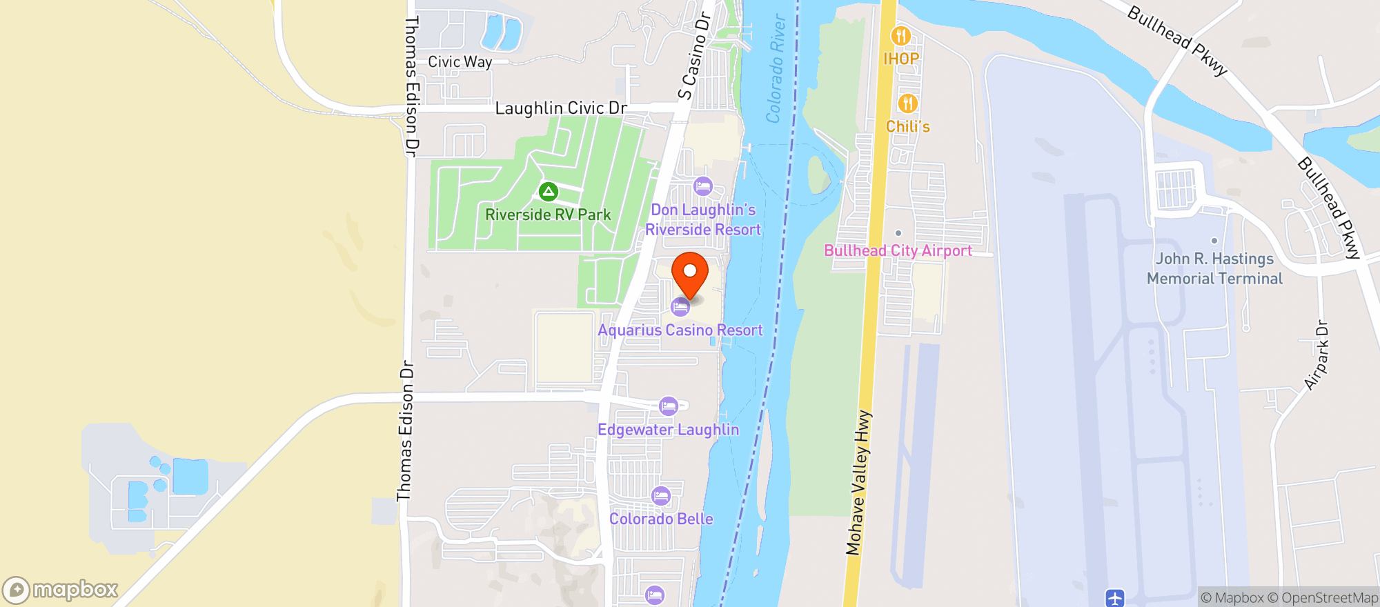 Map showing Outback Steakhouse #3219