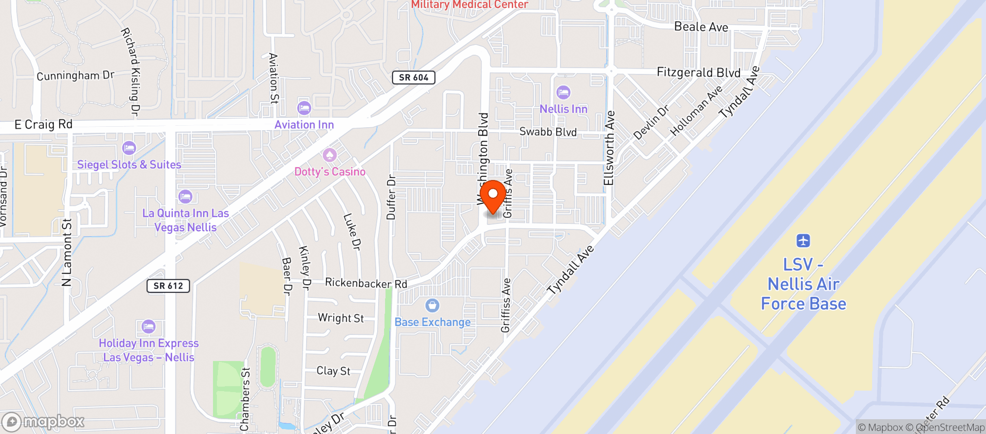 Map showing Gnc