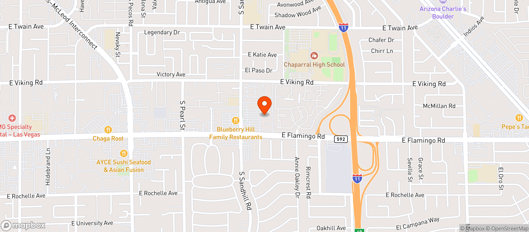 Map showing Smiths Food & Drug Cent #354