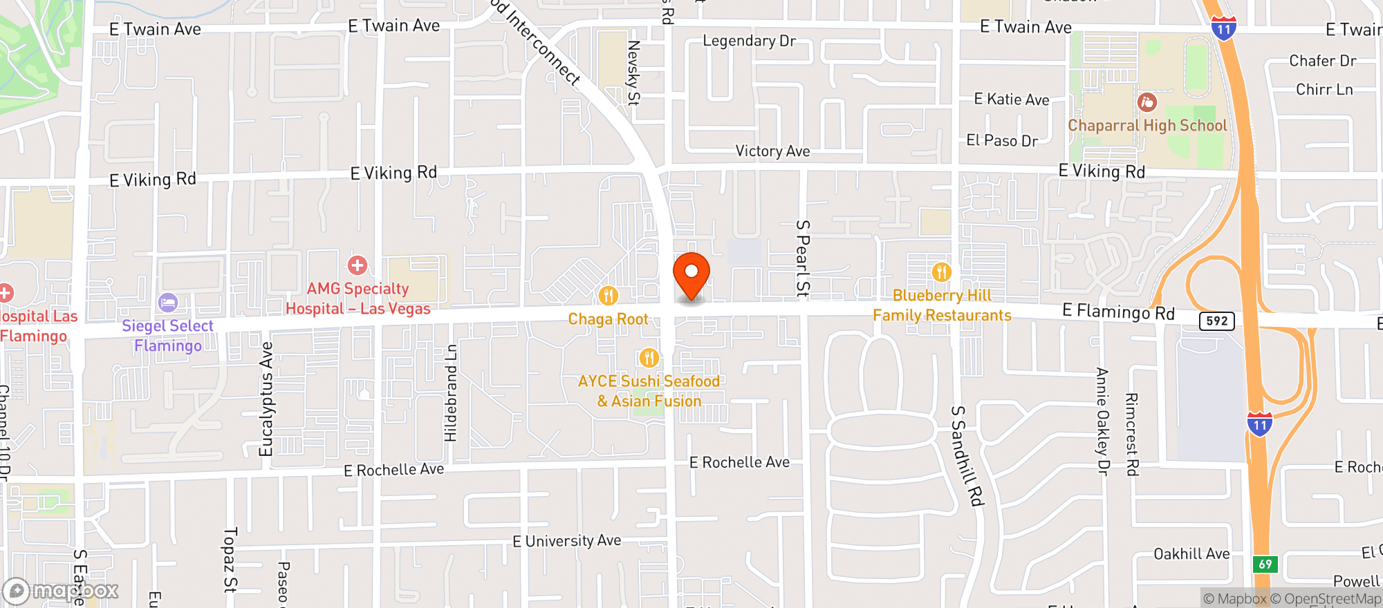 Map showing Lees Discount Liquor