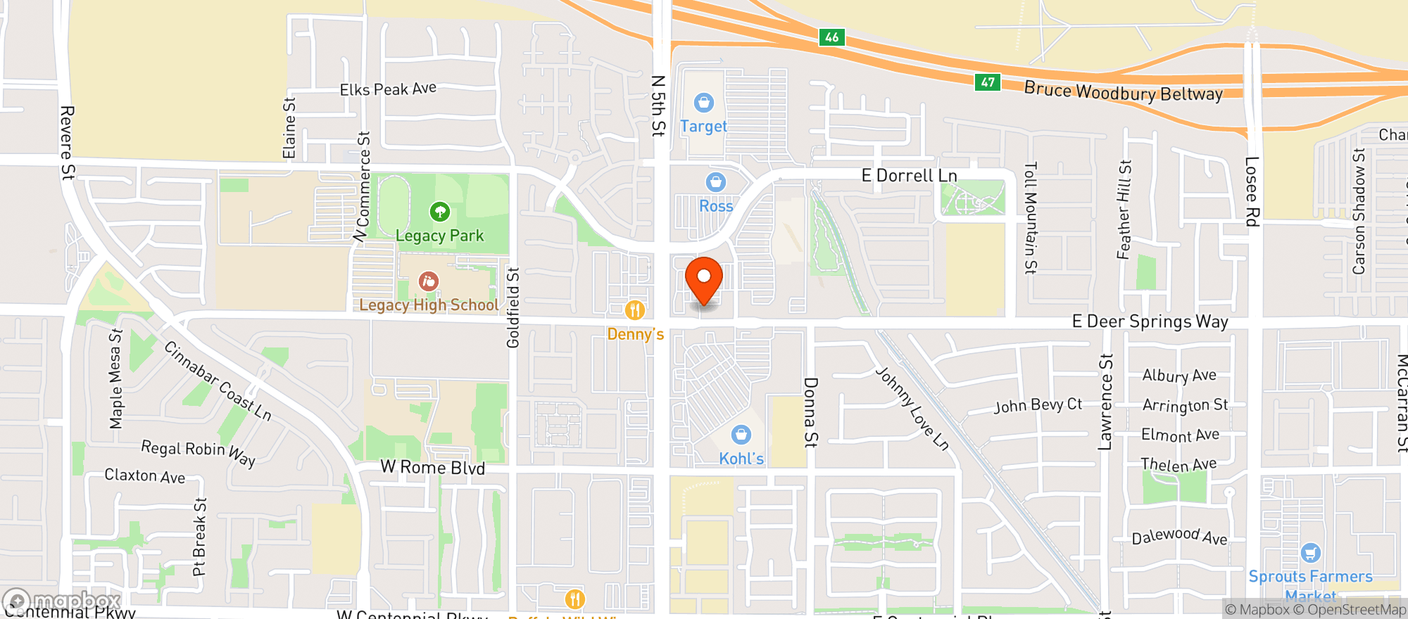 Map showing Servehzah Bottle Shop And Tap Room