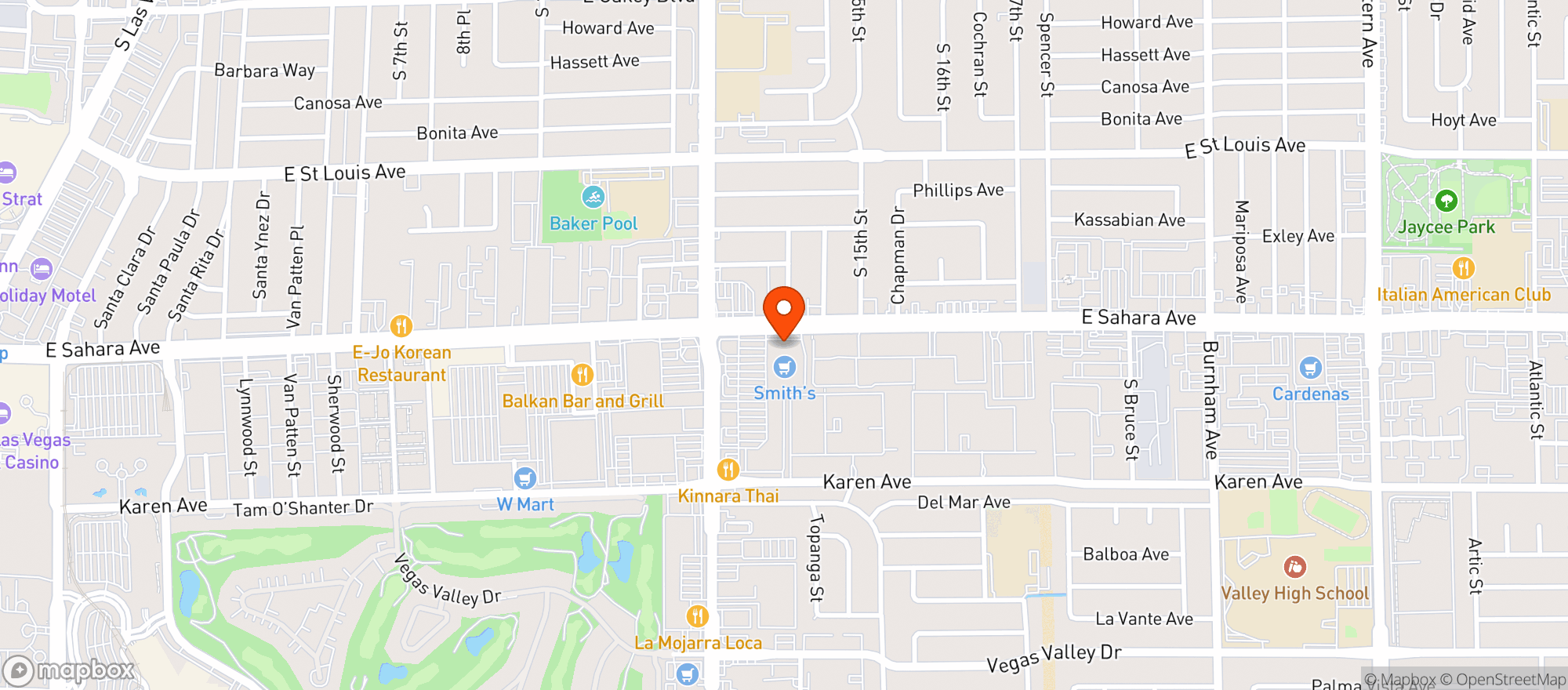 Map showing Inyo