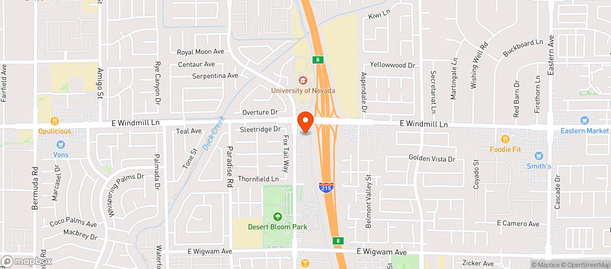 Map showing Lees Discount Liquor
