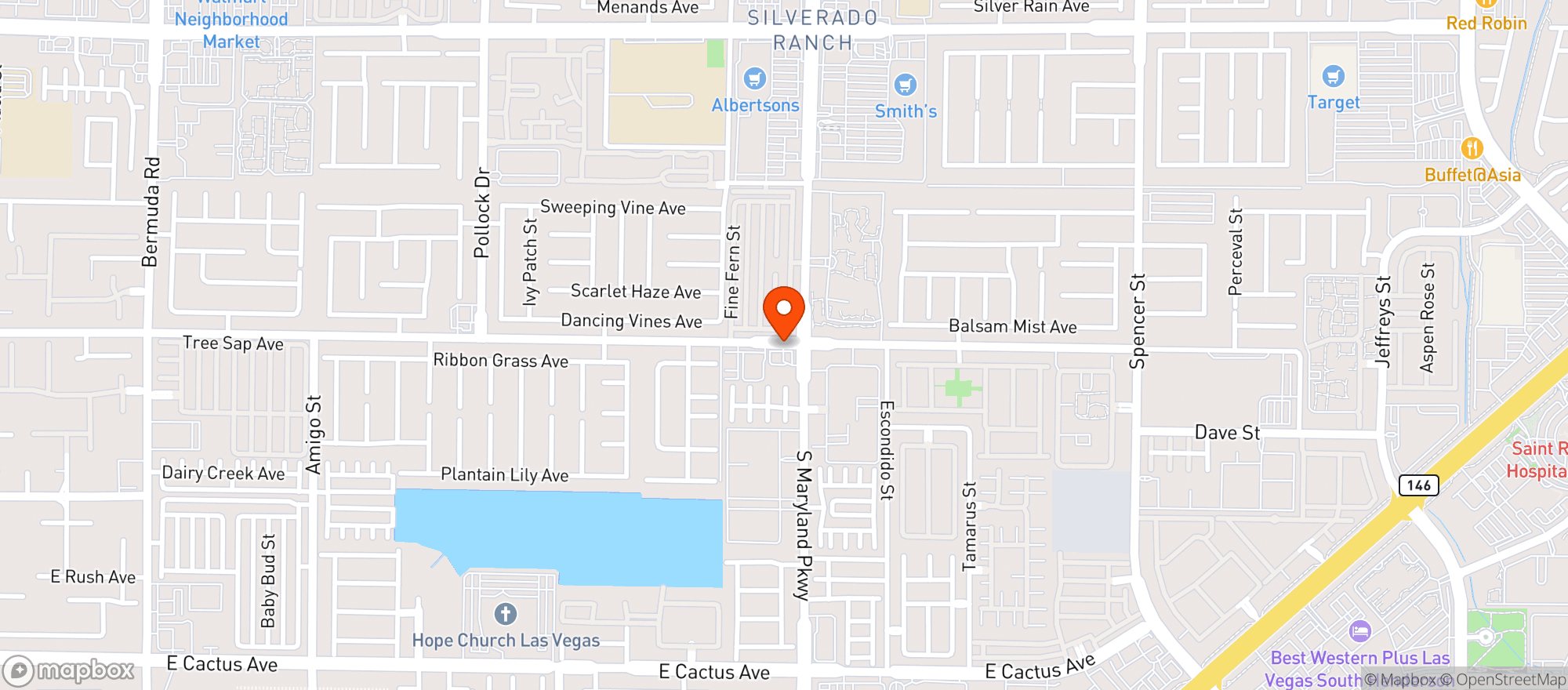 Map showing Ampm