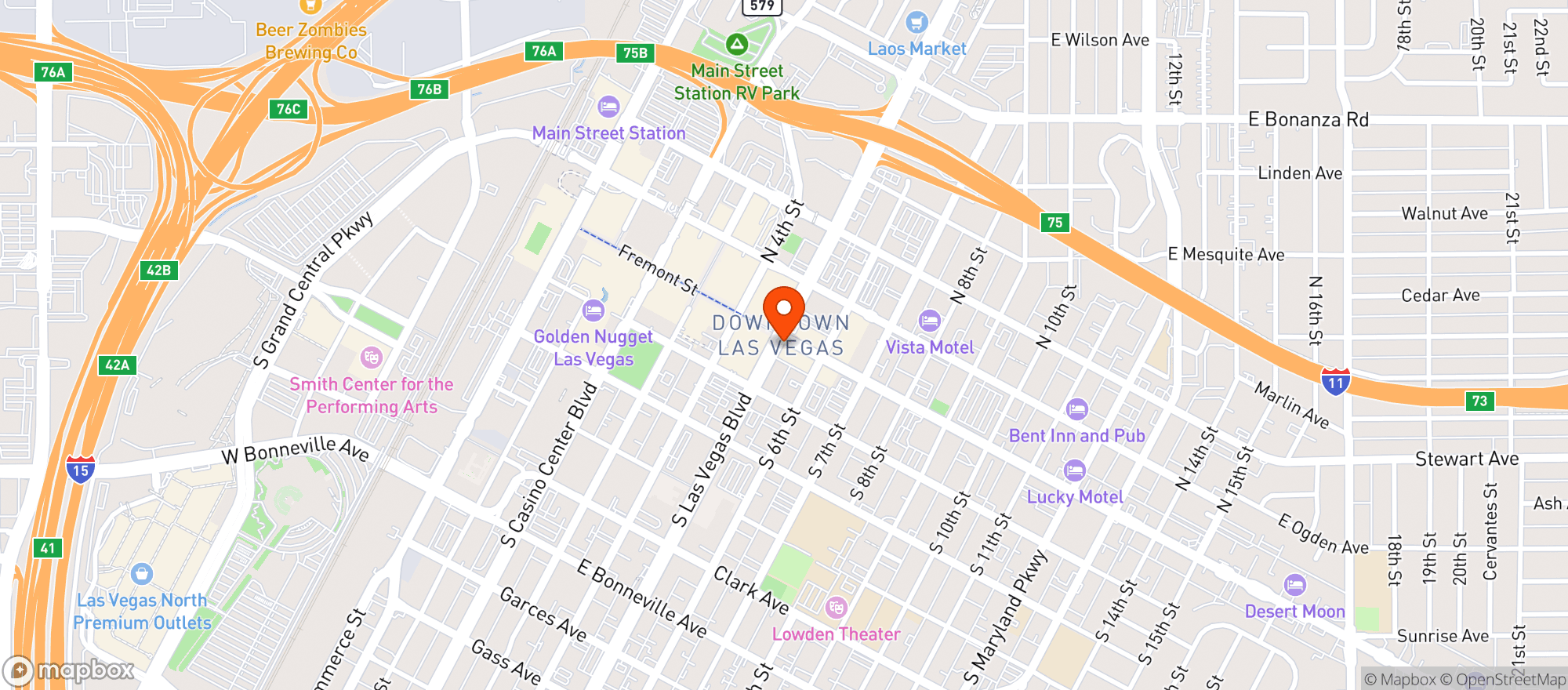 Map showing We All Scream #0700314368