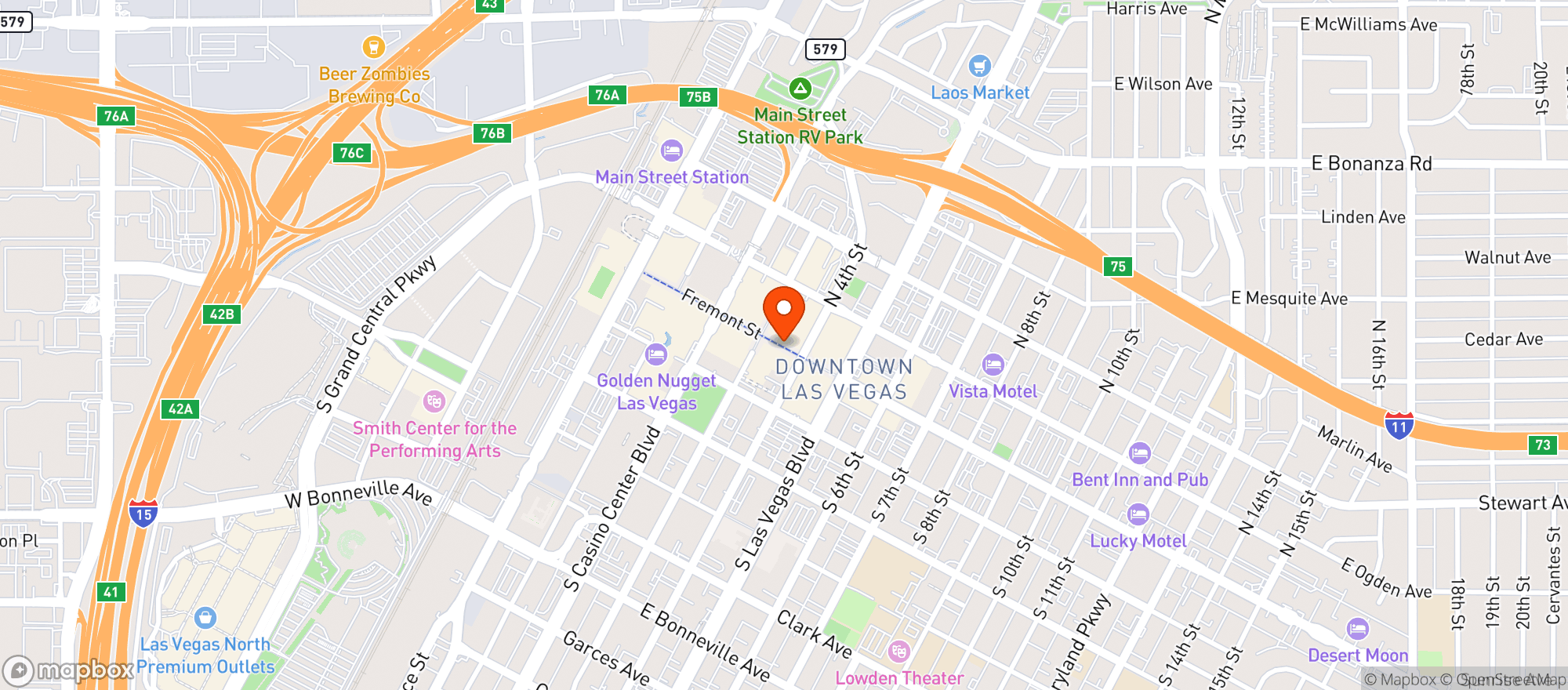 Map showing Tacos & Miches Fremont