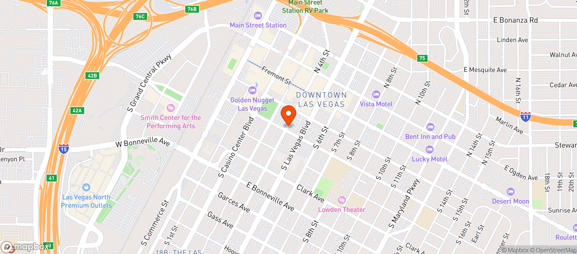 Map showing Events With A Twist