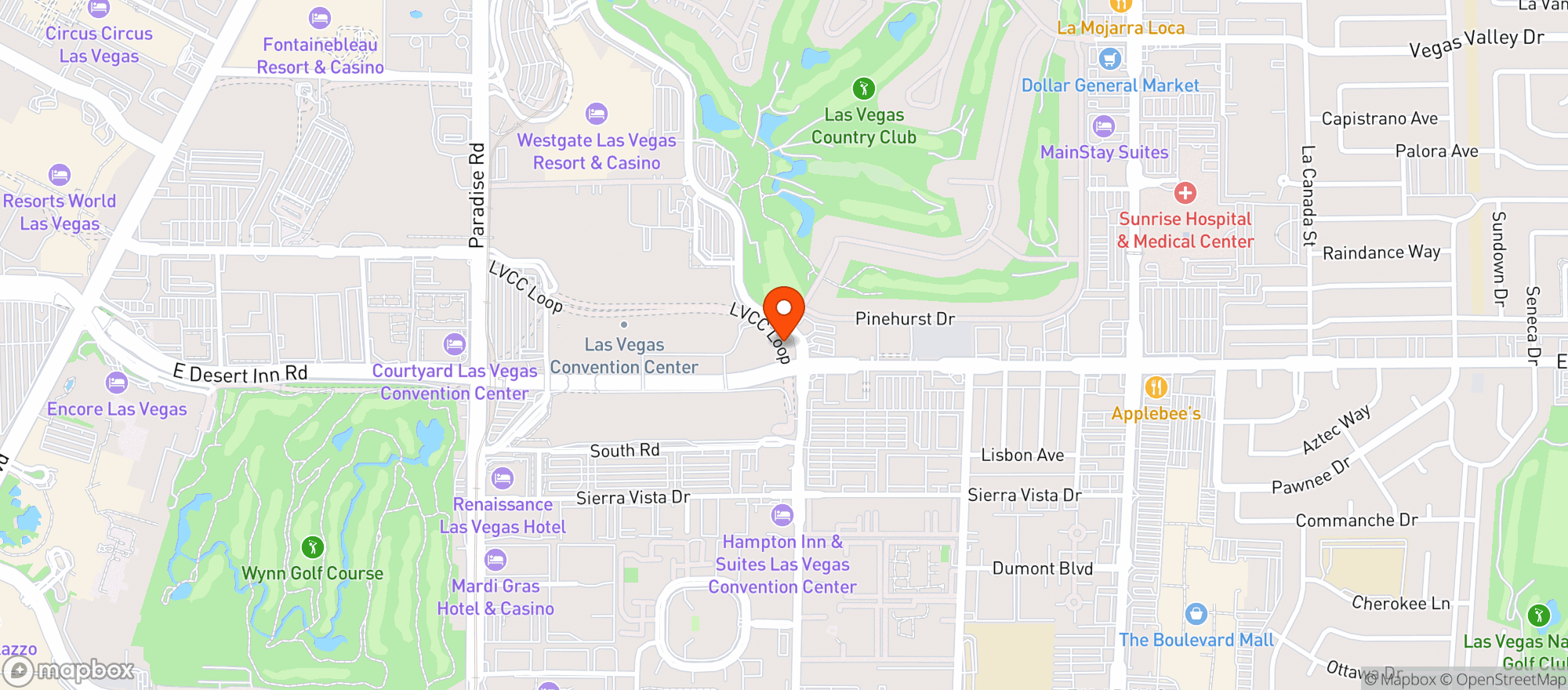Map showing Gnc