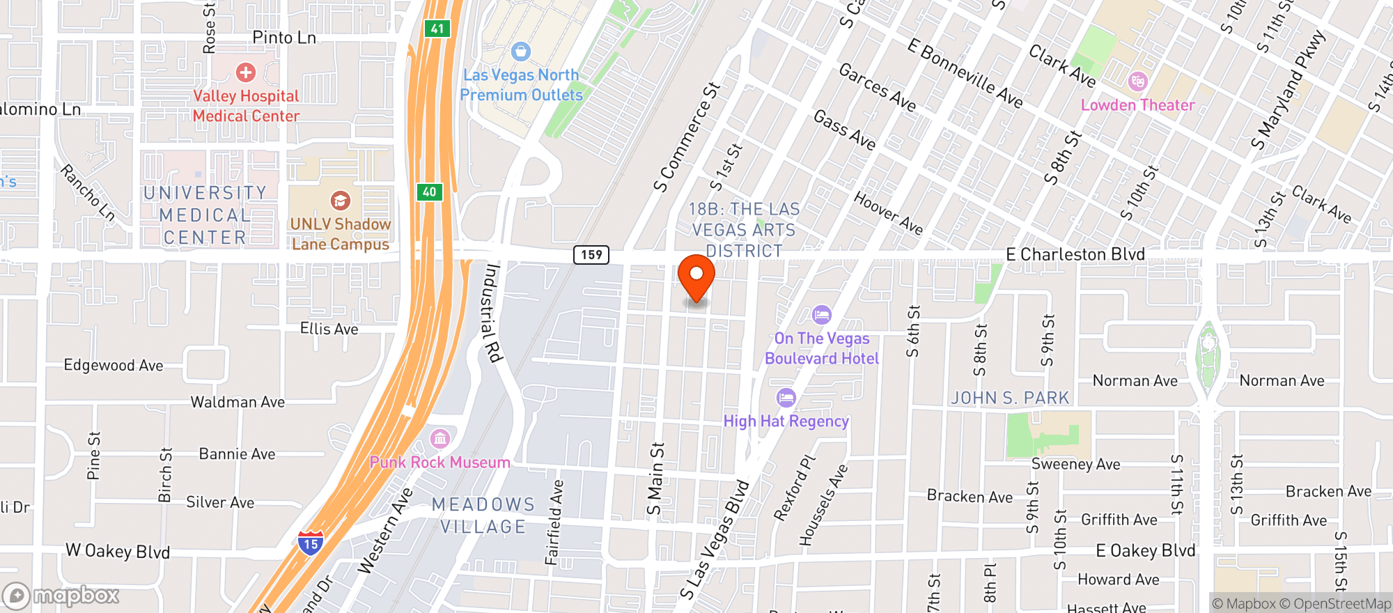 Map showing Tacotarian