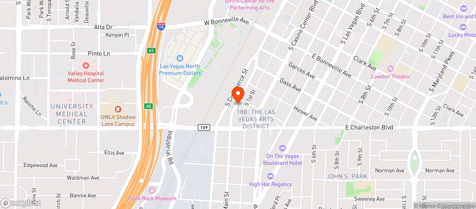 Map showing Ninja Karaoke