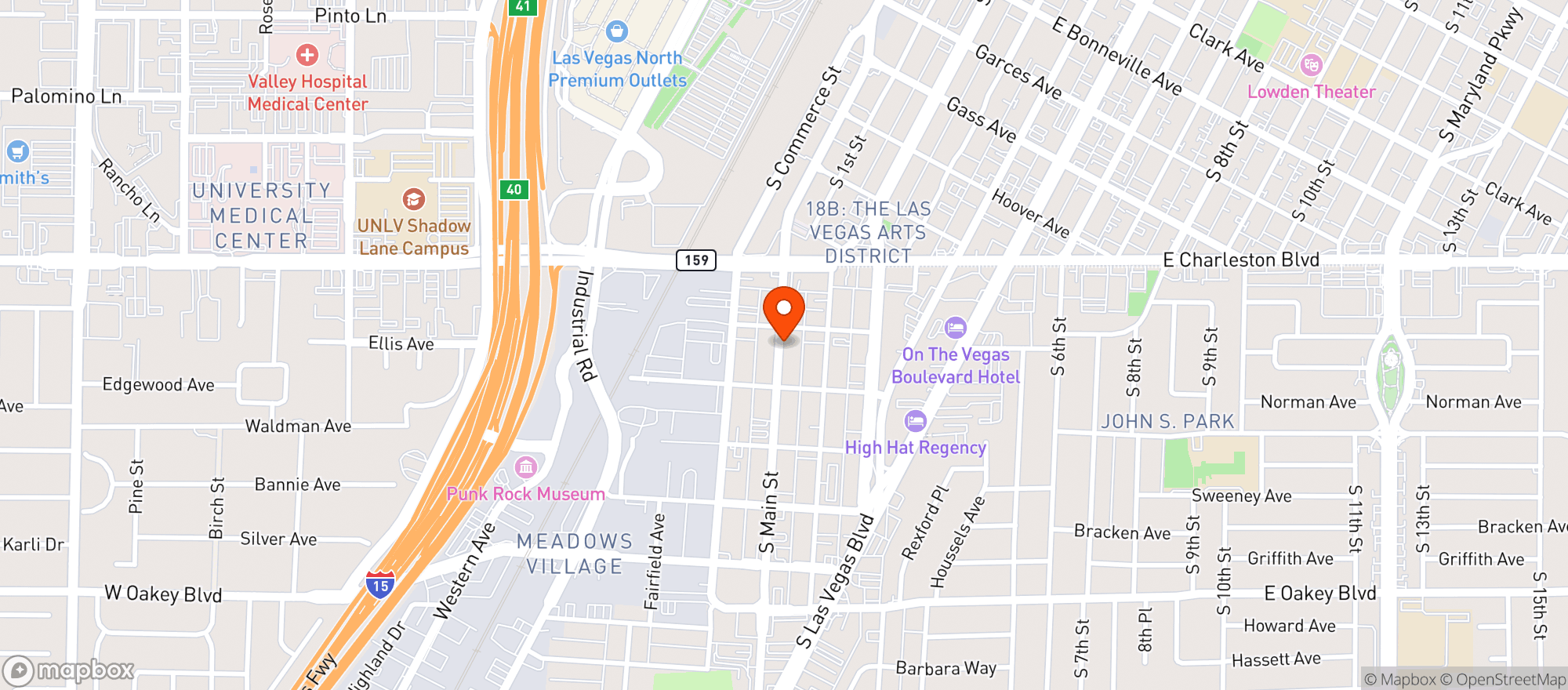 Map showing Rebar
