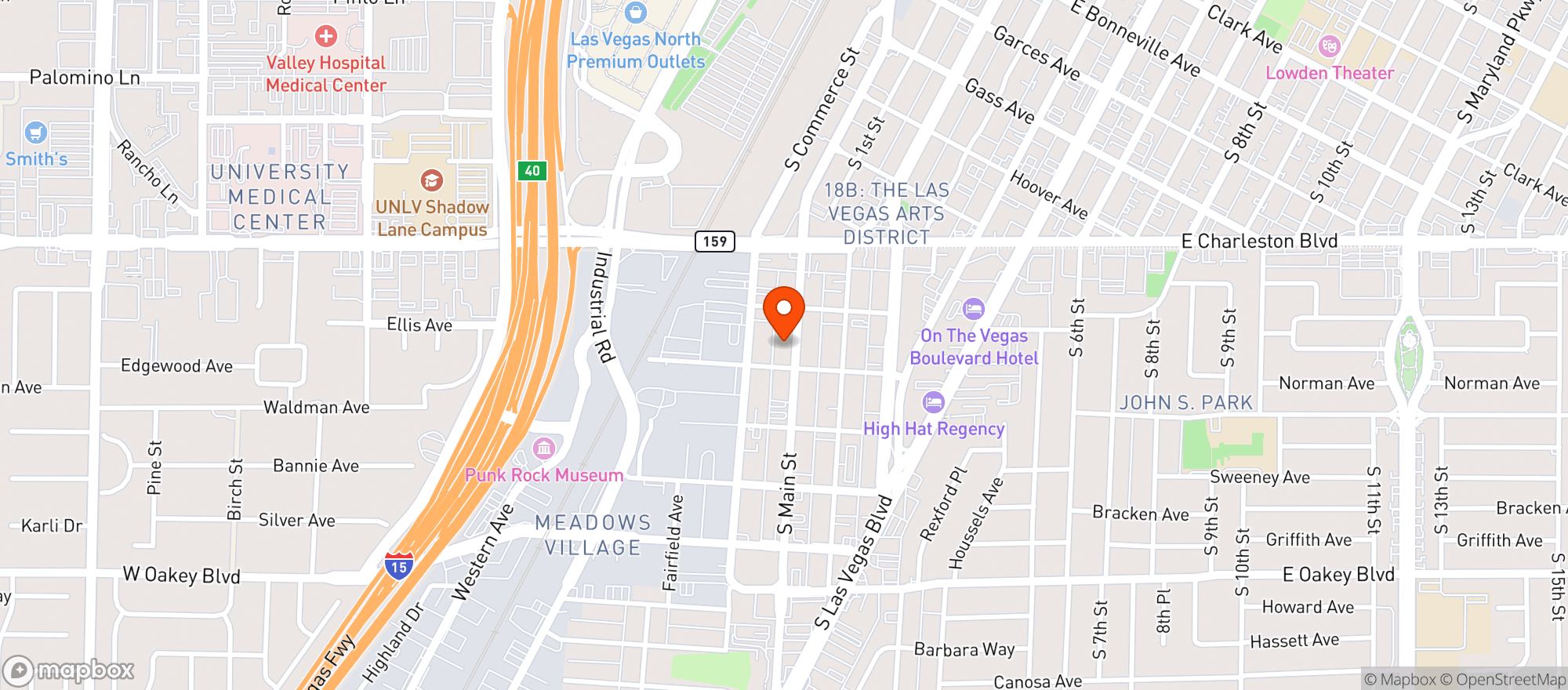 Map showing Velveteen Rabbit