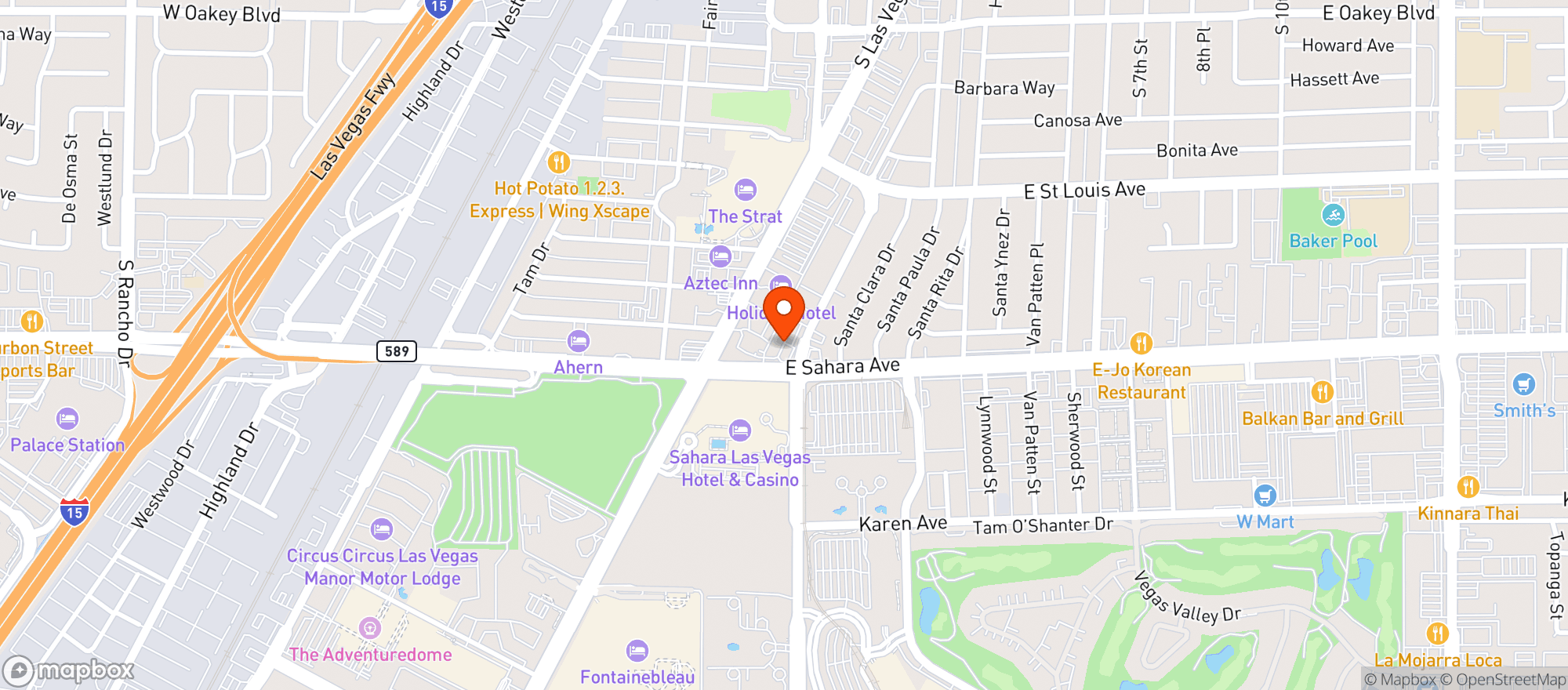 Map showing Greenlight
