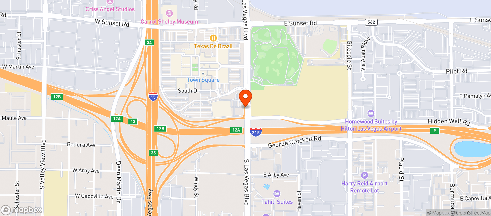 Map showing Total Wine & More