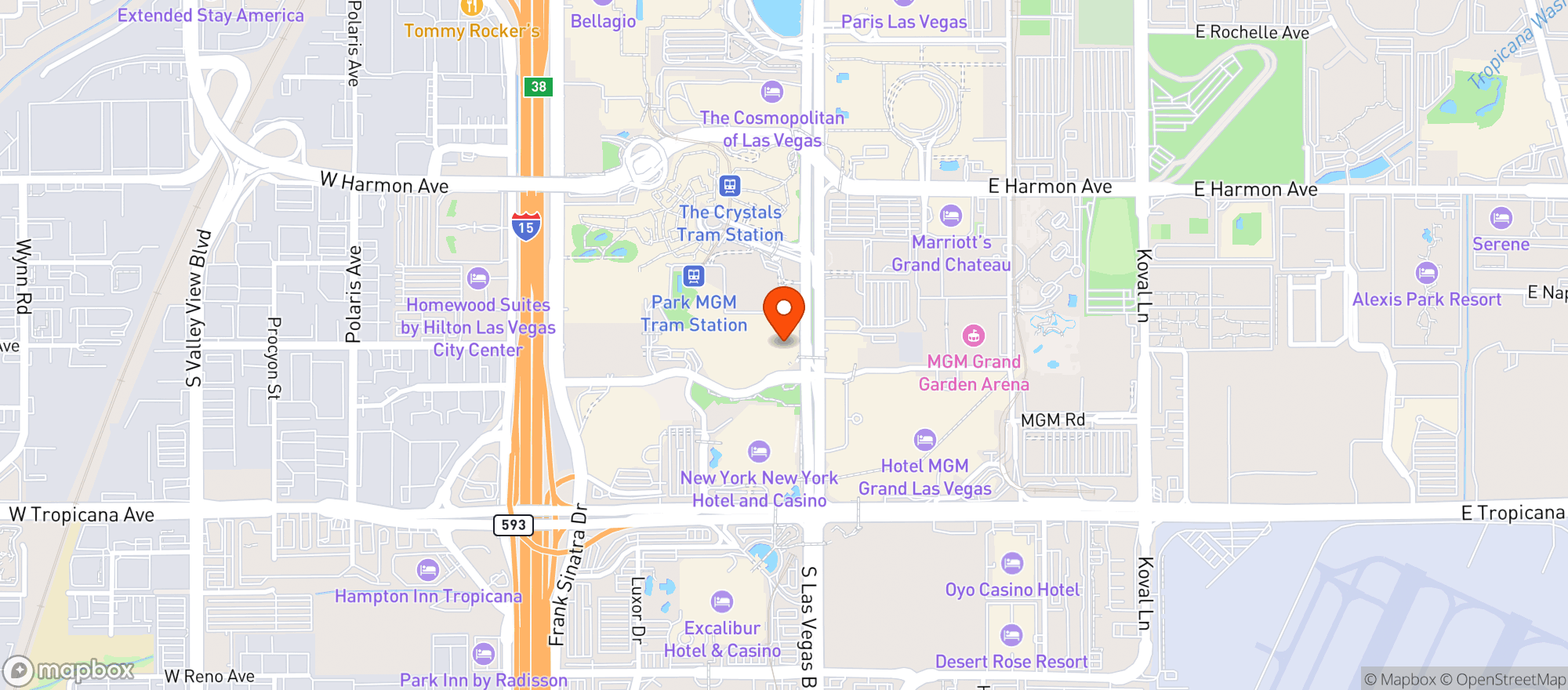 Map showing Eataly