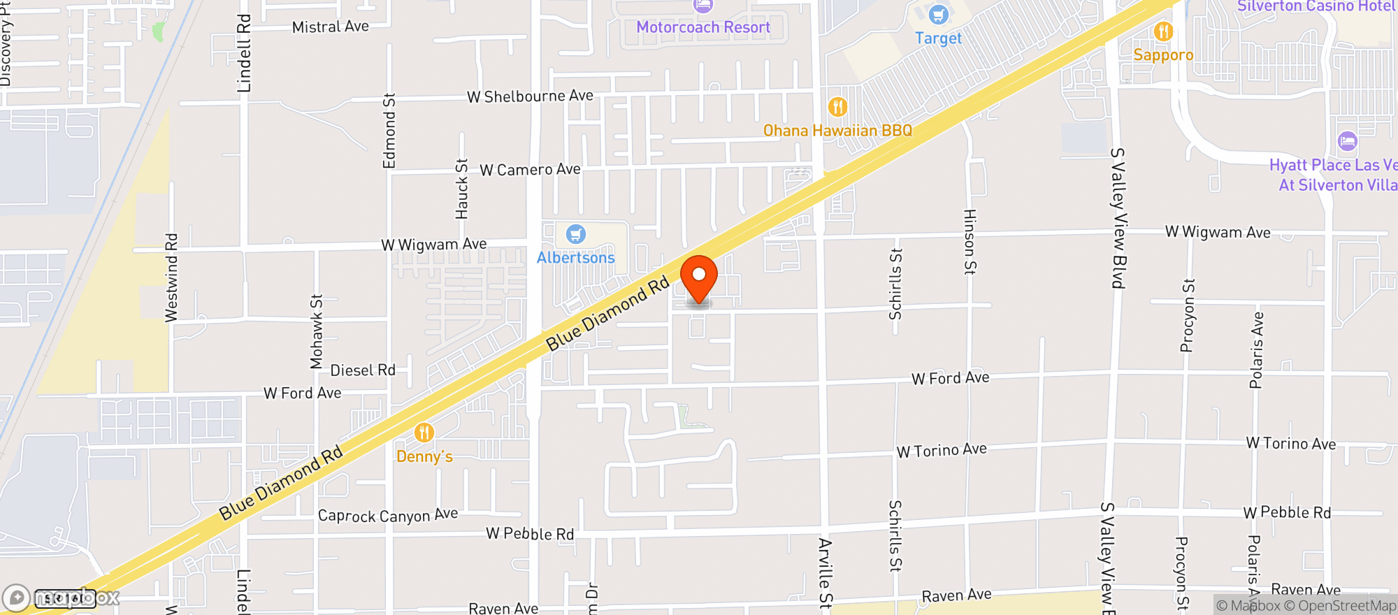 Map showing Lees Discount Liquor