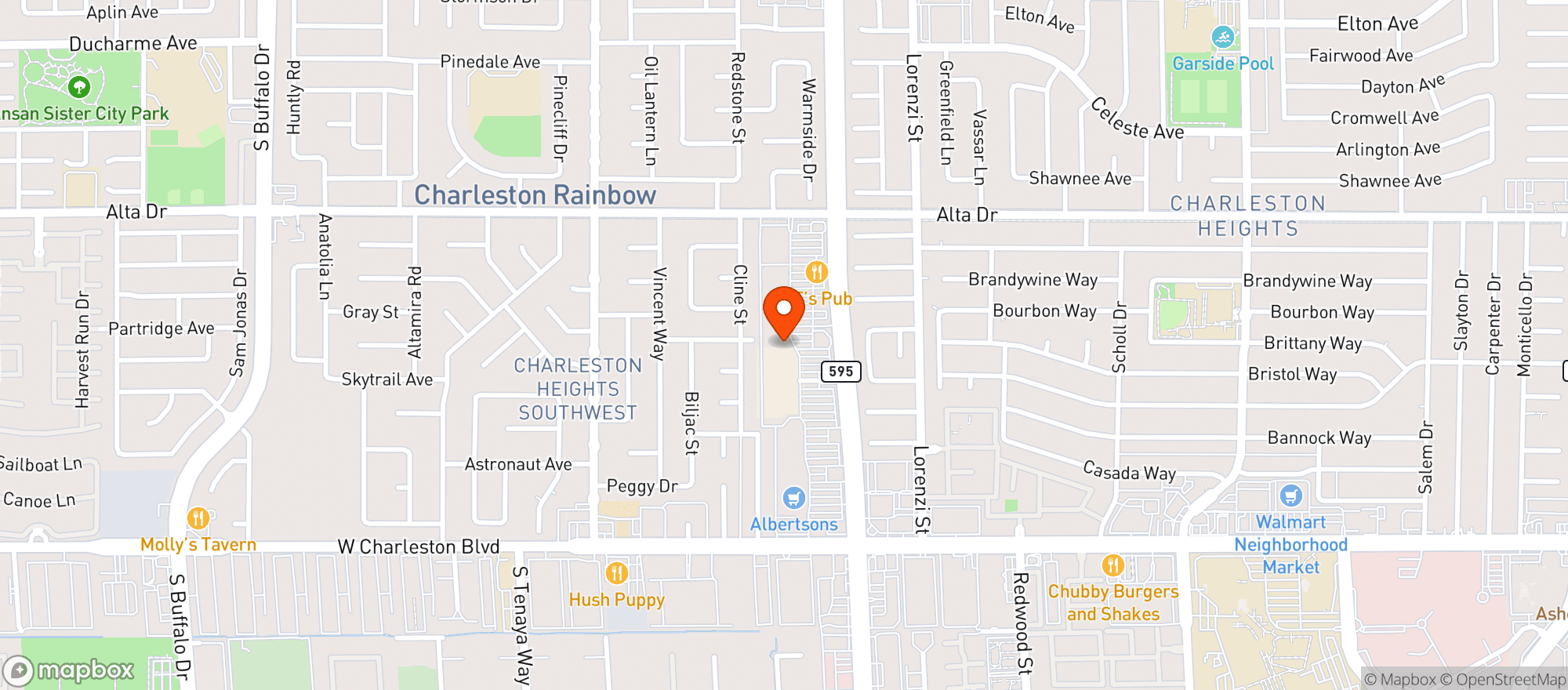 Map showing Smoke Shop And Candles
