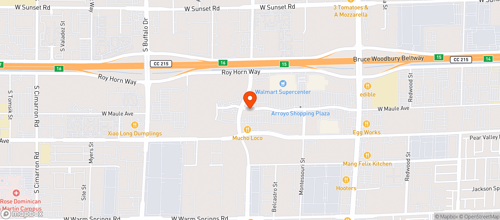 Map showing Gnc